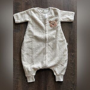 Cream Fleece Infant Sleep Sack